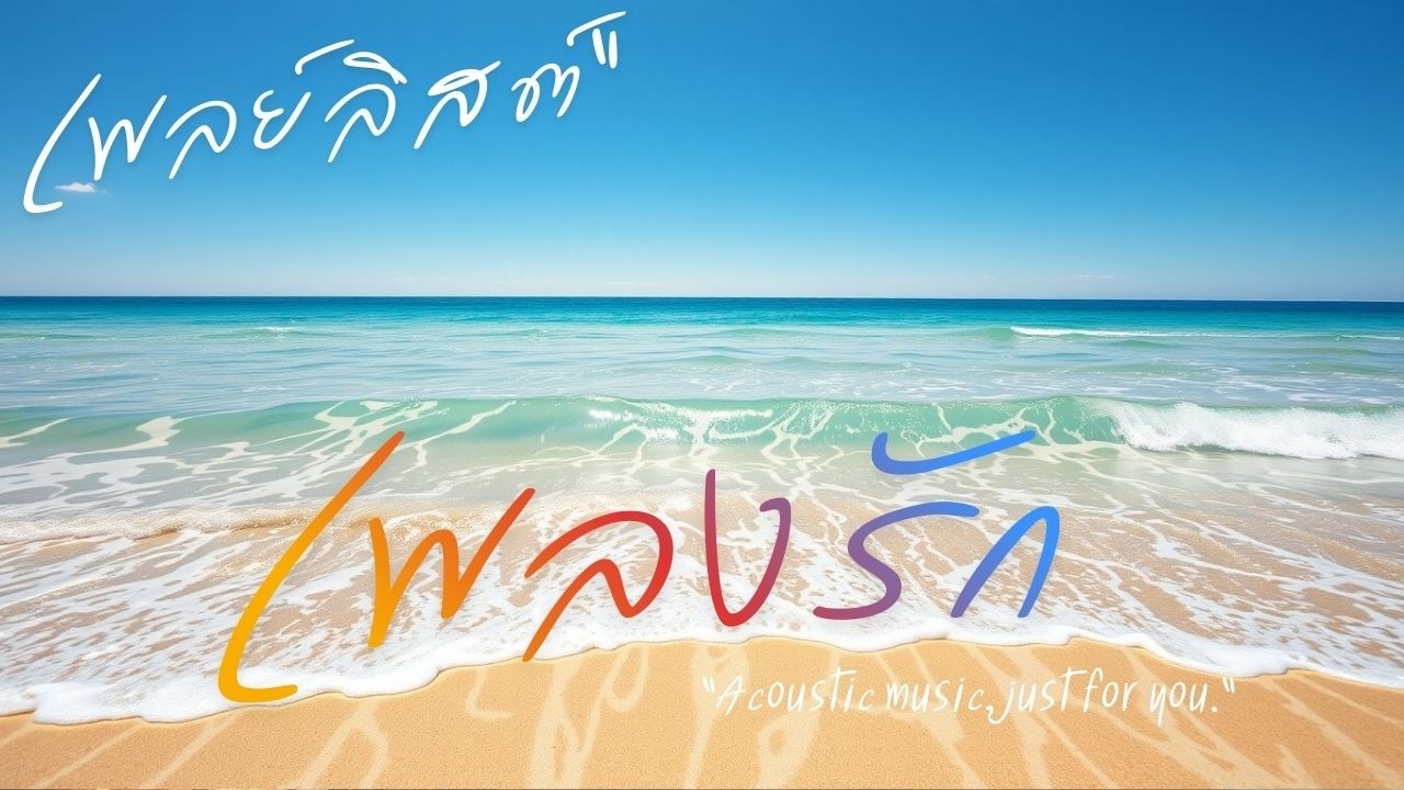Playlist Love Songs Acoustic chill: #6..เพลงรัก..ฟังได้ทุกเวลา
