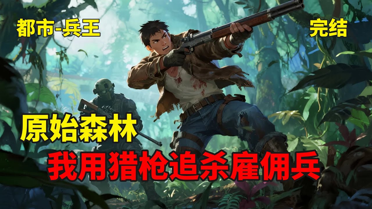 完结【原始森林，我用猎枪追杀雇佣兵】出身猎人世家的陈燃是特种部队的王牌狙击手，弹无虚发，隐秘如风。直到一次狙杀任务时，狙击镜内赫然出现了亲弟弟的身影，一场力量与信念的交锋就此展开。