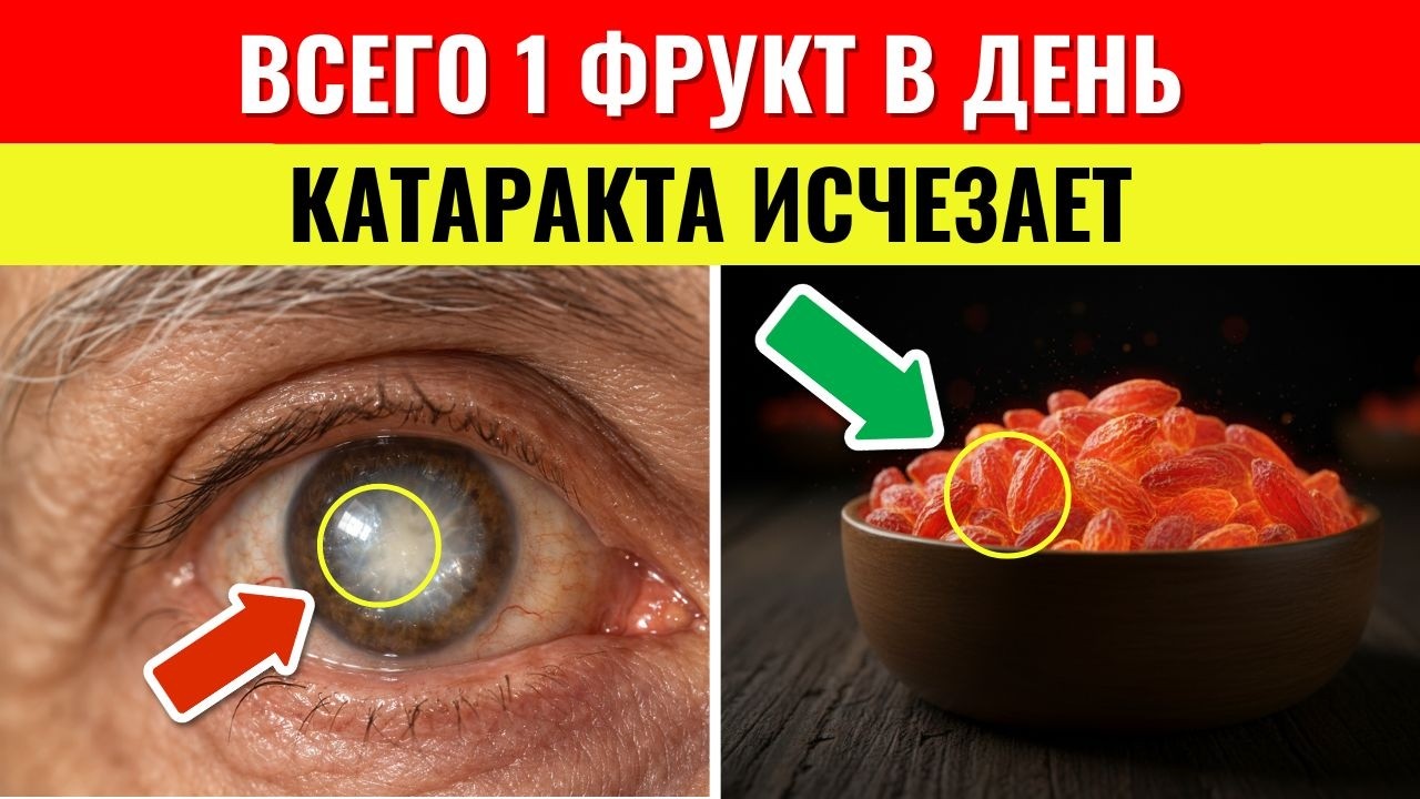 Катаракта после 60? Добавьте этот фрукт в рацион и помогите сохранить ясное зрение дольше