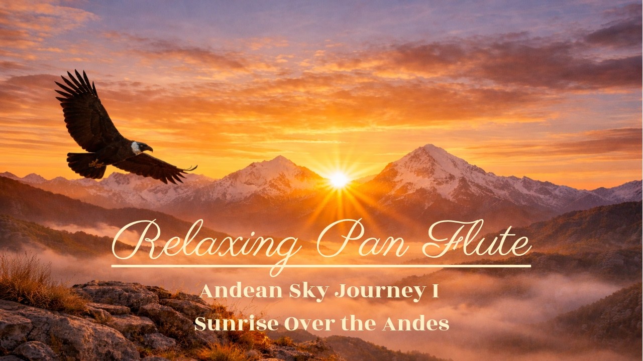 Sunrise Over the Andes | Relaxing Pan Flute Music for Peaceful Morning & Focus #RelaxingMusic