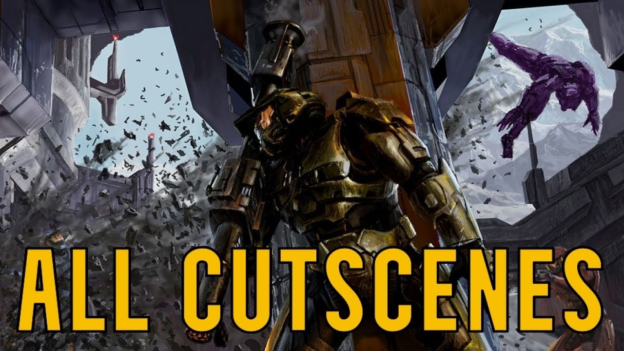 Halo 2 Anniversary | All Terminal Cutscenes [HD/1080p]