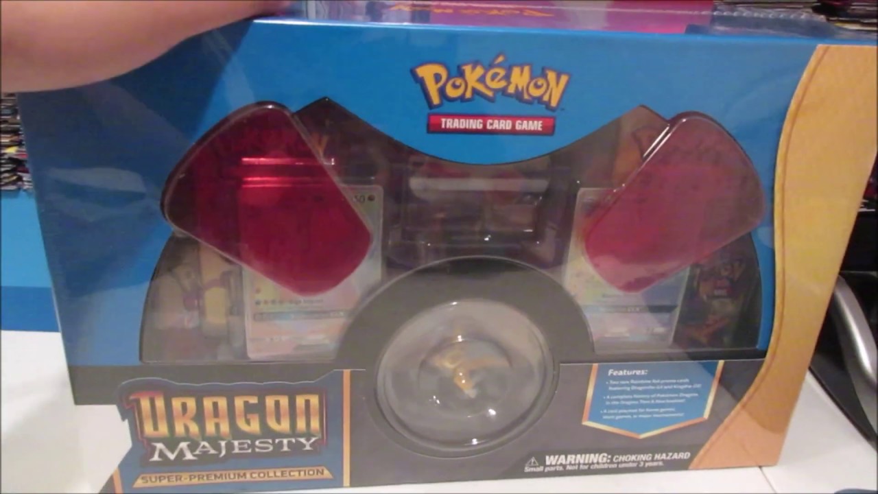 Opening a Pokemon Dragon Majesty Super Premium Collection Box!