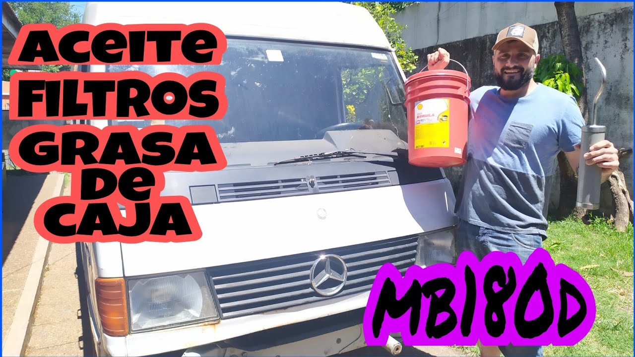 Cambio de Aceite, filtros y grasa de caja a EROS, LA MB180 que está recorriendo America
