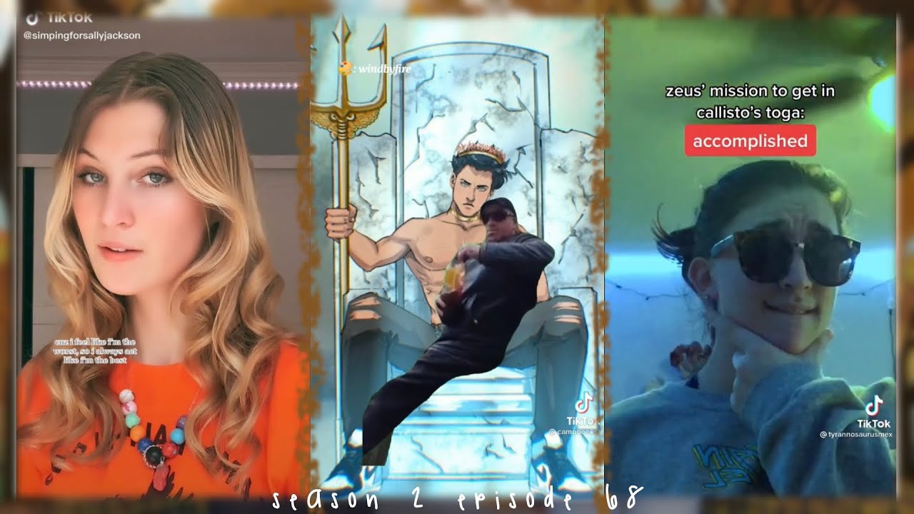 percy jackson tiktoks because the arrow of dodona carried the books | season 2 episode 68