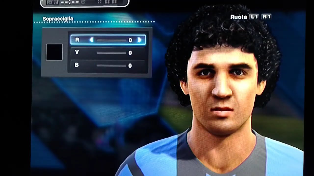 PES 2013 - Evaristo BECCALOSSI Face - Classic INTER ( Re-Uploaded )