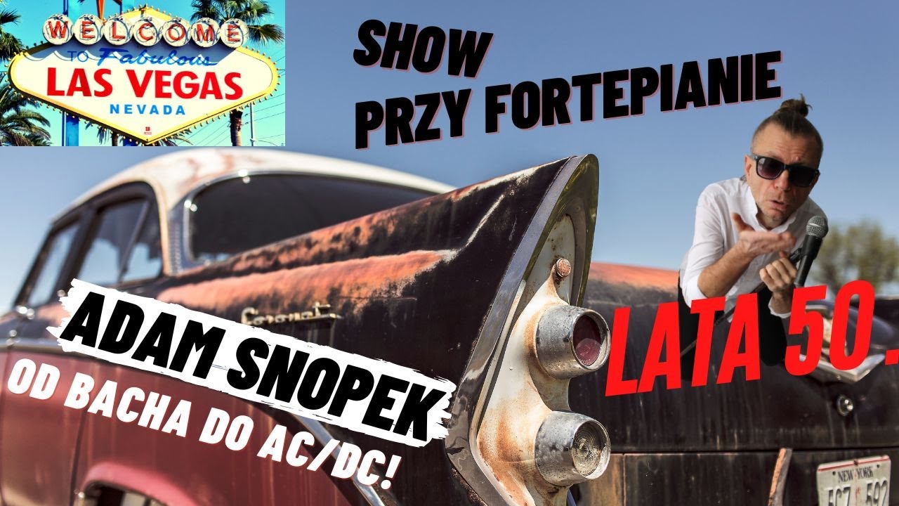 Adam Snopek Show Przy Fortepianie - ZENEK MARTYNIUK czy ELVIS PRESLEY I O muzyce na wesoło