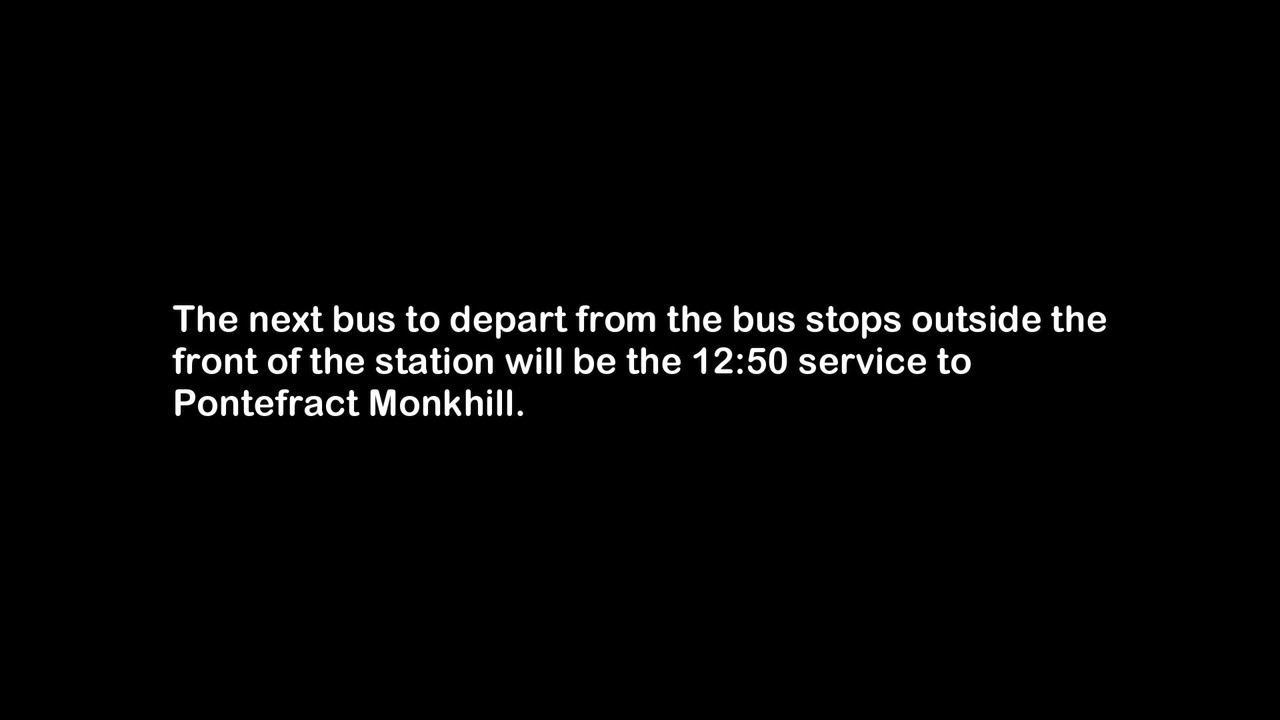 Doncaster Station Announcements (02/04/2024)