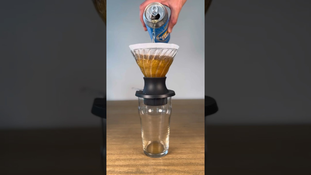 Make Your Own Coffee Beer #coffee #coffeebeer #beer #pourovercoffee