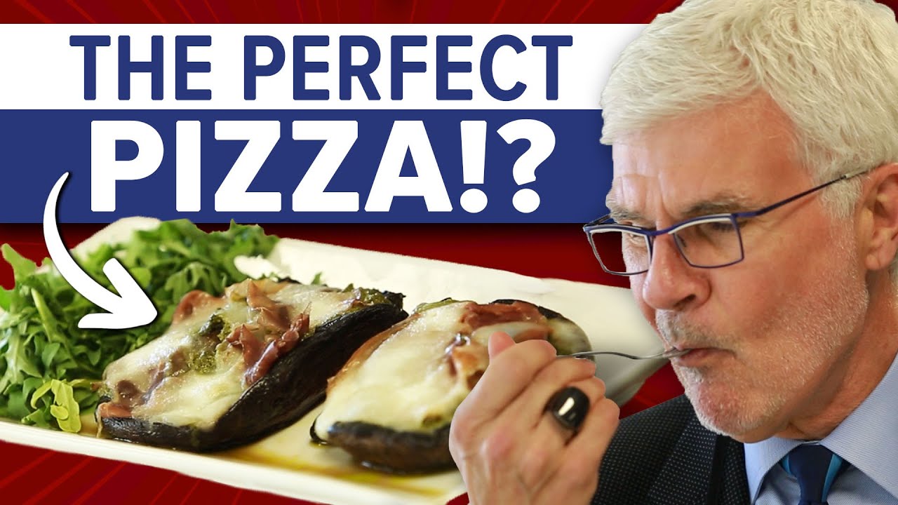 I Could NEVER GIVE UP PIZZA - Grilled Portobello Pesto Pizza
