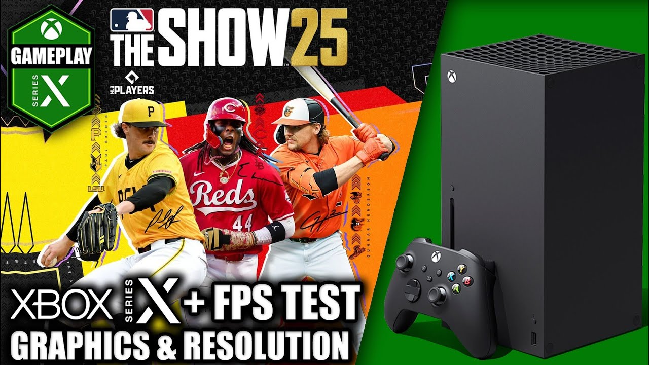 MLB The Show 25 - Xbox Series X Gameplay + FPS Test