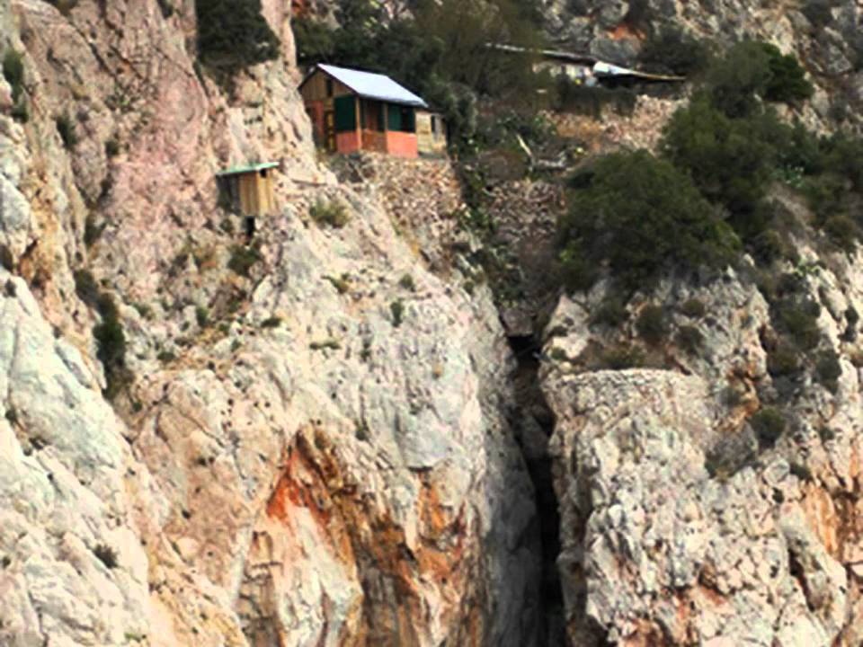 Einsiedler von Karoulia Berg Athos