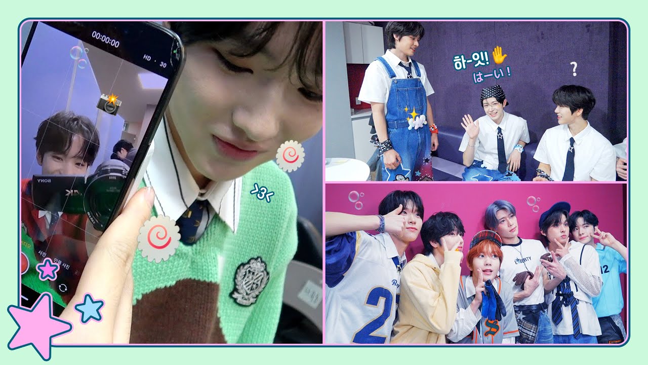 위시네 대기실보다 재미있는 게 있다고?🤷‍♀️ ㄴ응 아니야~ᶿ̷=ᶿ̷ | WISHの楽屋より面白いものがあるって? ないない~🥐 | ‘poppop’ 음악방송 대기실 비하인드 #01