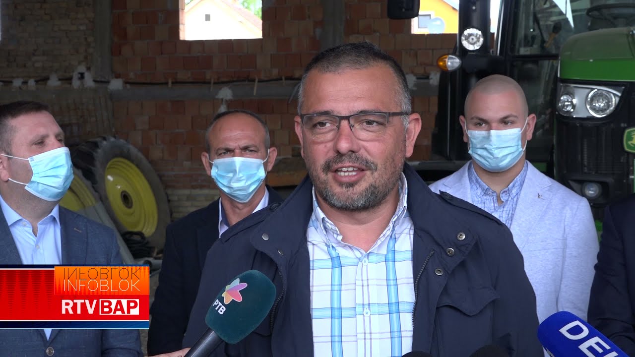 RTV BAP MINISTAR  POLJOPRIVREDE I POKRAJINSKI SEKRETAR POSETILI POLJOPRIVREDNO GAZDINSTVO 