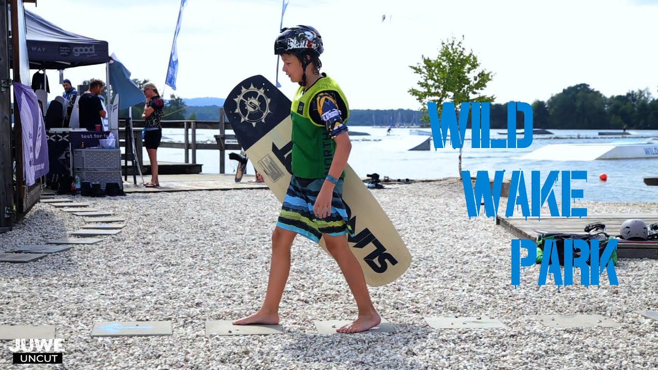 WILD WAKE PARK - Leon 11 Jahre alt die 1. Saison. Tolle Anlage in Steinberg am See