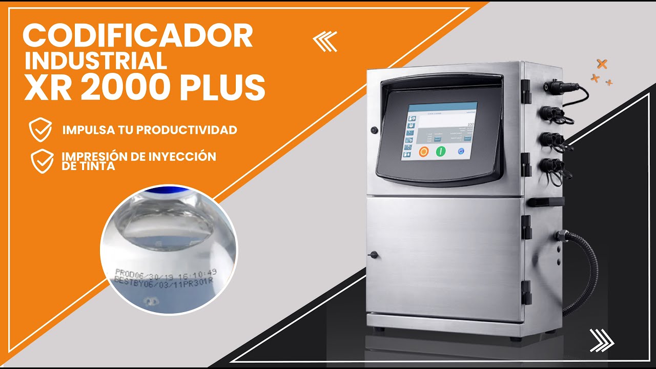 Codificador Industrial XR 2000 Plus video tutorial