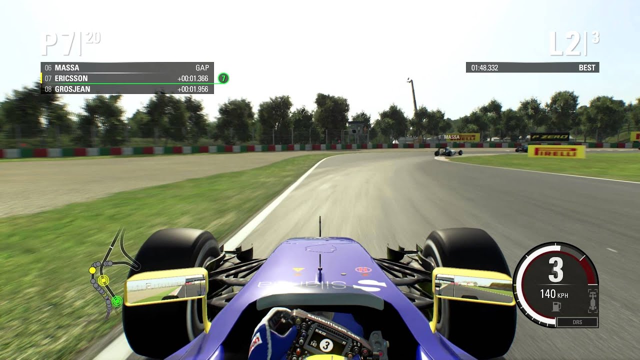 F1 2015 The Game - Marcus Ericsson Race @ Suzuka [1080p60]