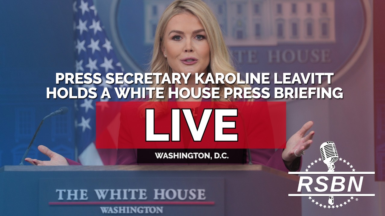 LIVE REPLAY: White House Press Secretary Karoline Leavitt Holds a Press Briefing - 07/23/26