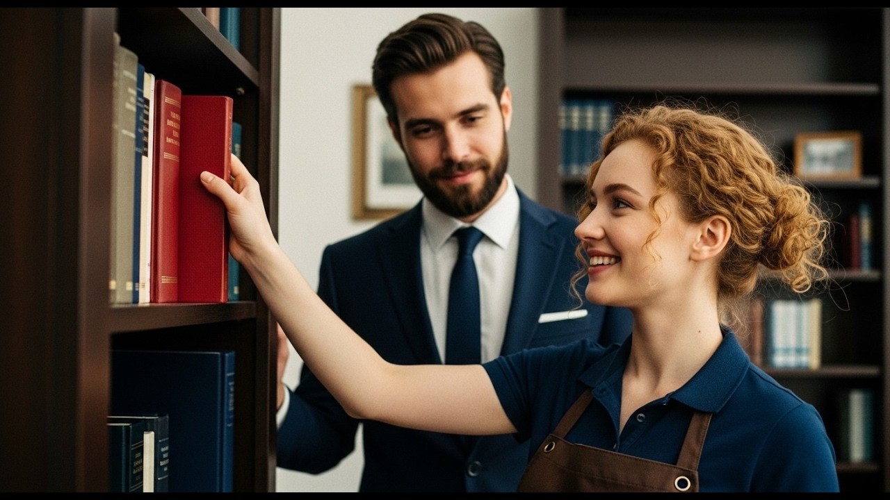 A Shy Cleaner Moved One Shelf And Caused The CEO To Cancel The Merger That Day Now.