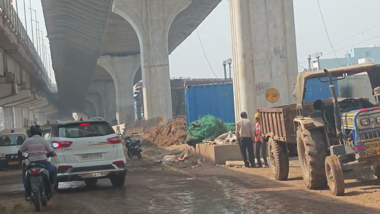 #patnadobhihighway #workinprogressuptokarbighaiya #patna #bihar #india 