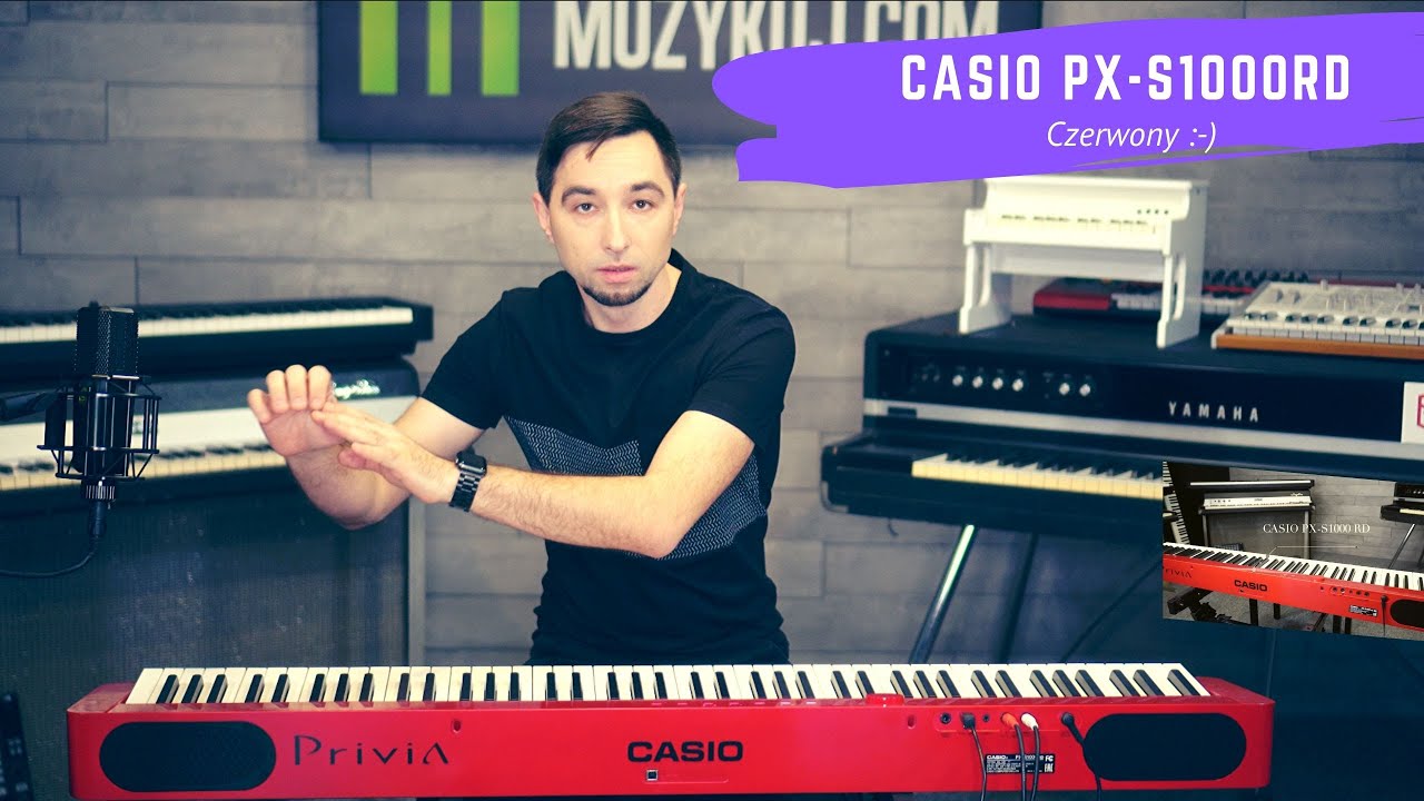CASIO PX-S1000RD 4K MUZYKUJ