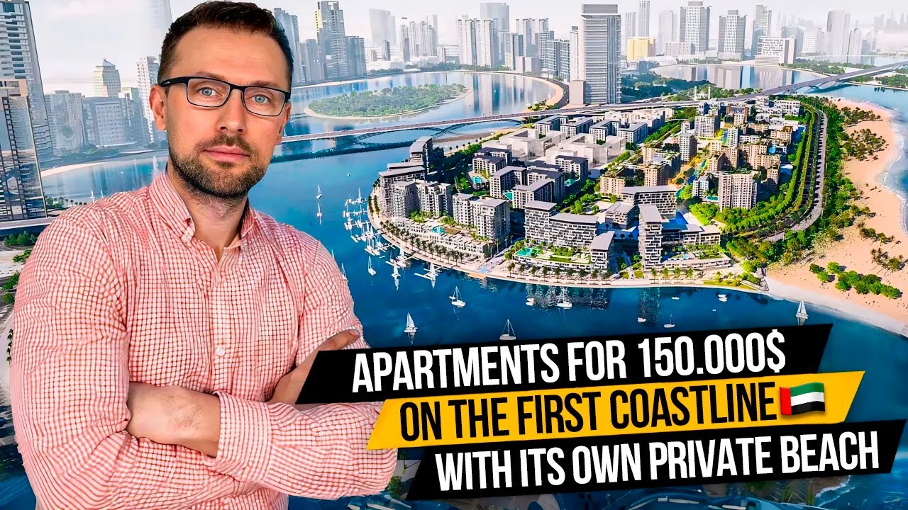 Most PROFITABLE project is BY THE SEA with its own beach UAE Real Estate 🇦🇪 Eagle Hills in Sharjah