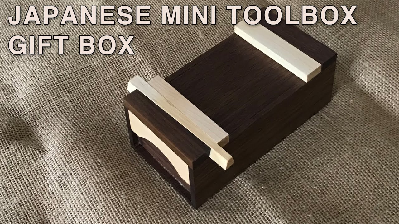 Adrian Preda Japanese mini toolbox inspired gift box
