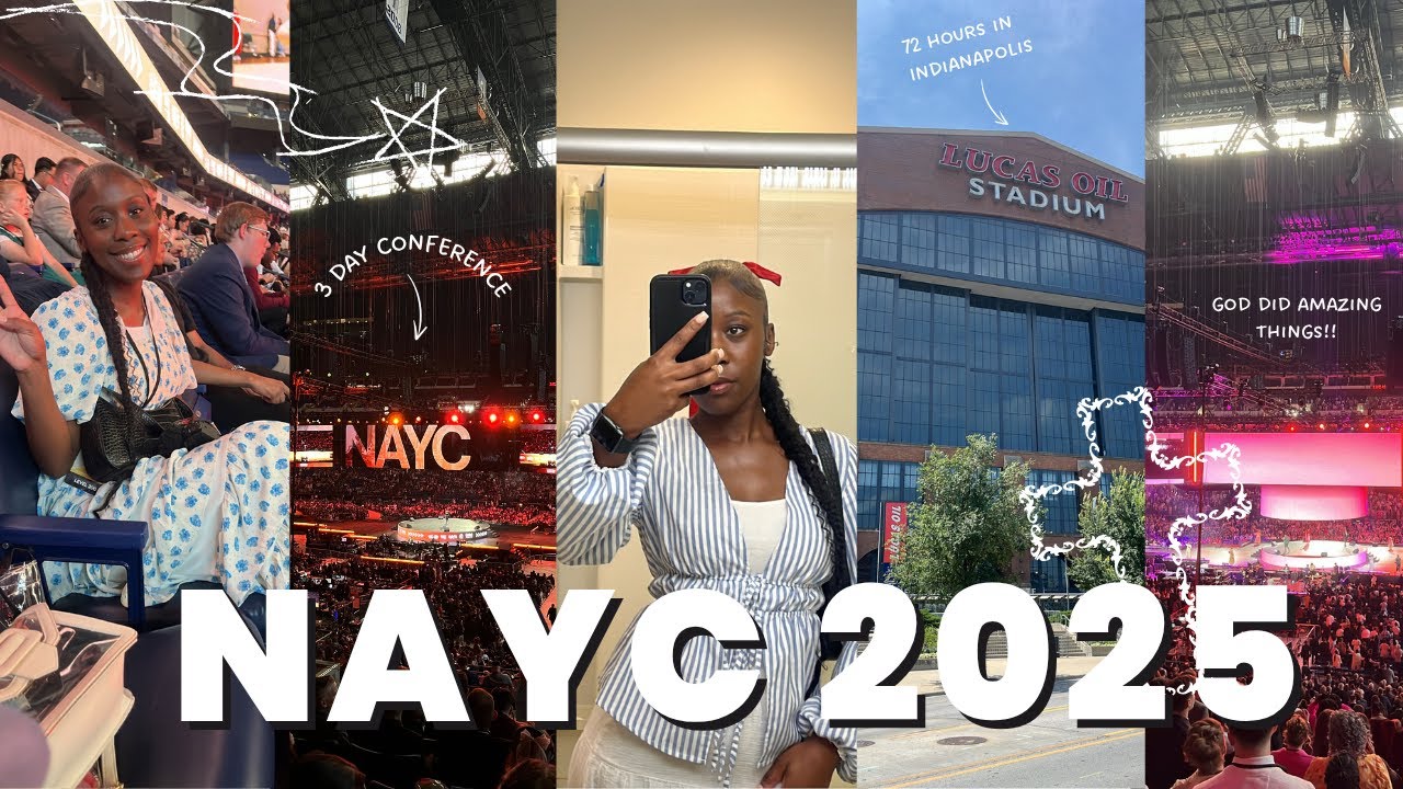 NAYC 2025 VLOG| 72 hours in Indianapolis (God did amazing things) ✨