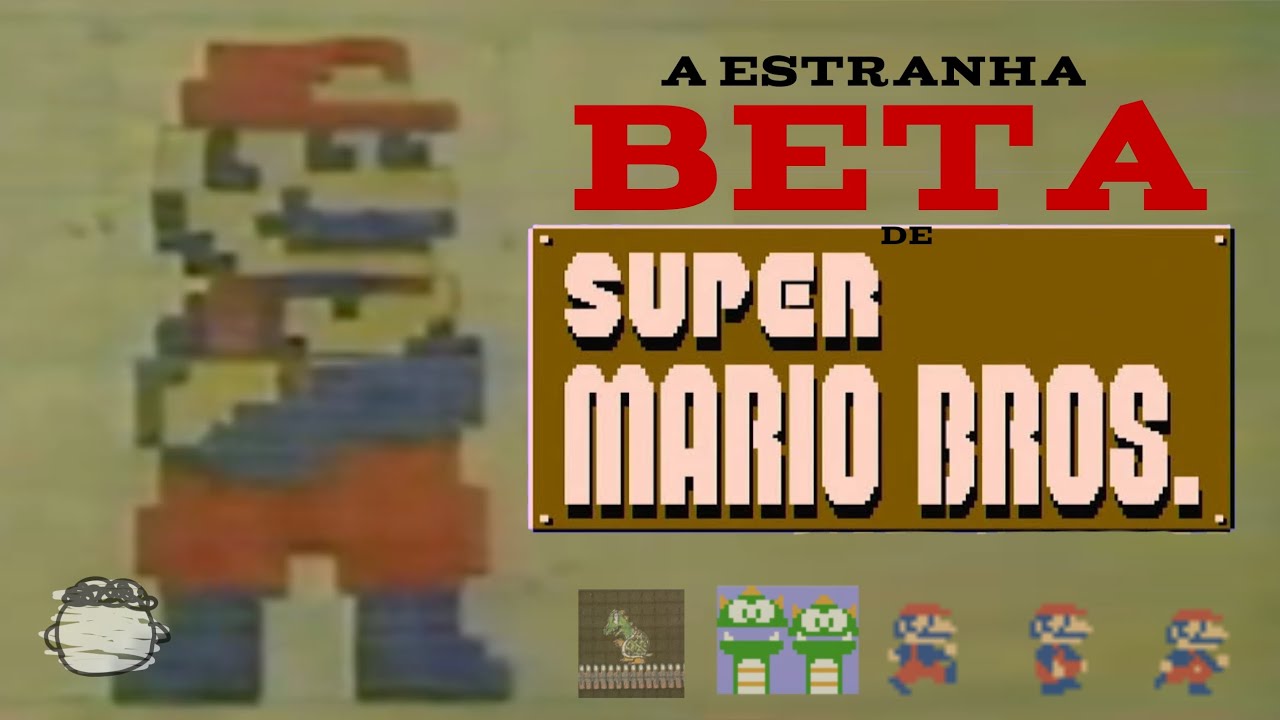 a BETA misteriosa de SUPER MARIO BROS.