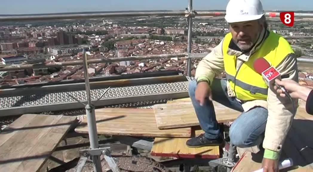 Obras de restauración del Cristo del Otero