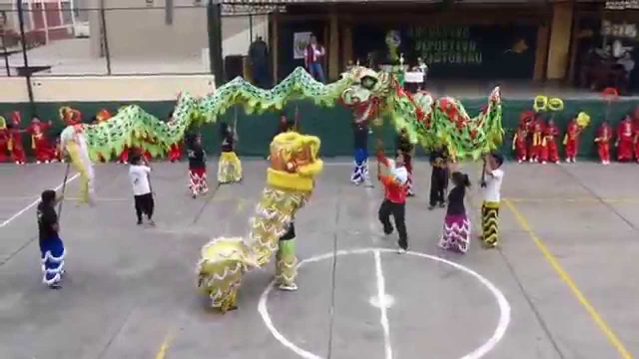EL DRAGÓN CHINO LLEGA A NUESTRA I.E 