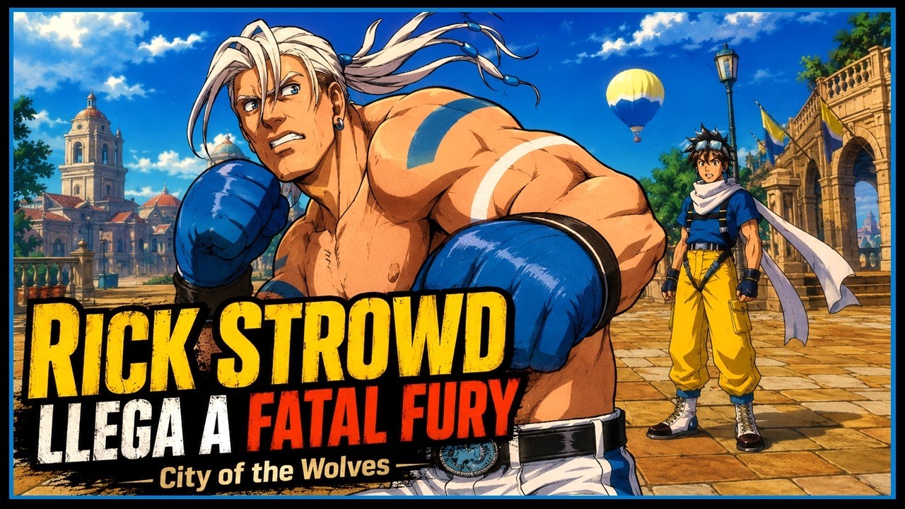 &iexcl;BRUTAL! Rick Strowd se une a Fatal Fury: City of the Wolves
