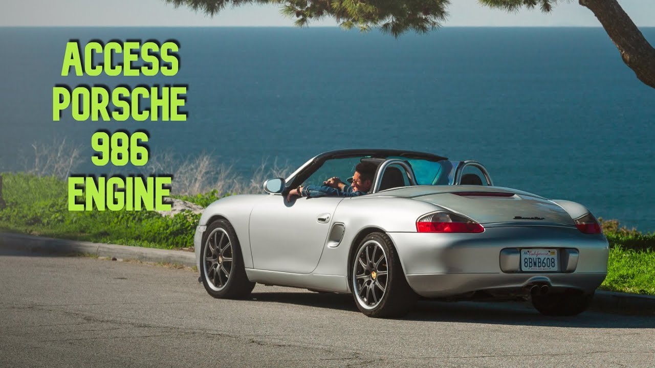 HOW TO: Access the Porsche Boxster 986 engine bay w/rear glass window (Service Mode)