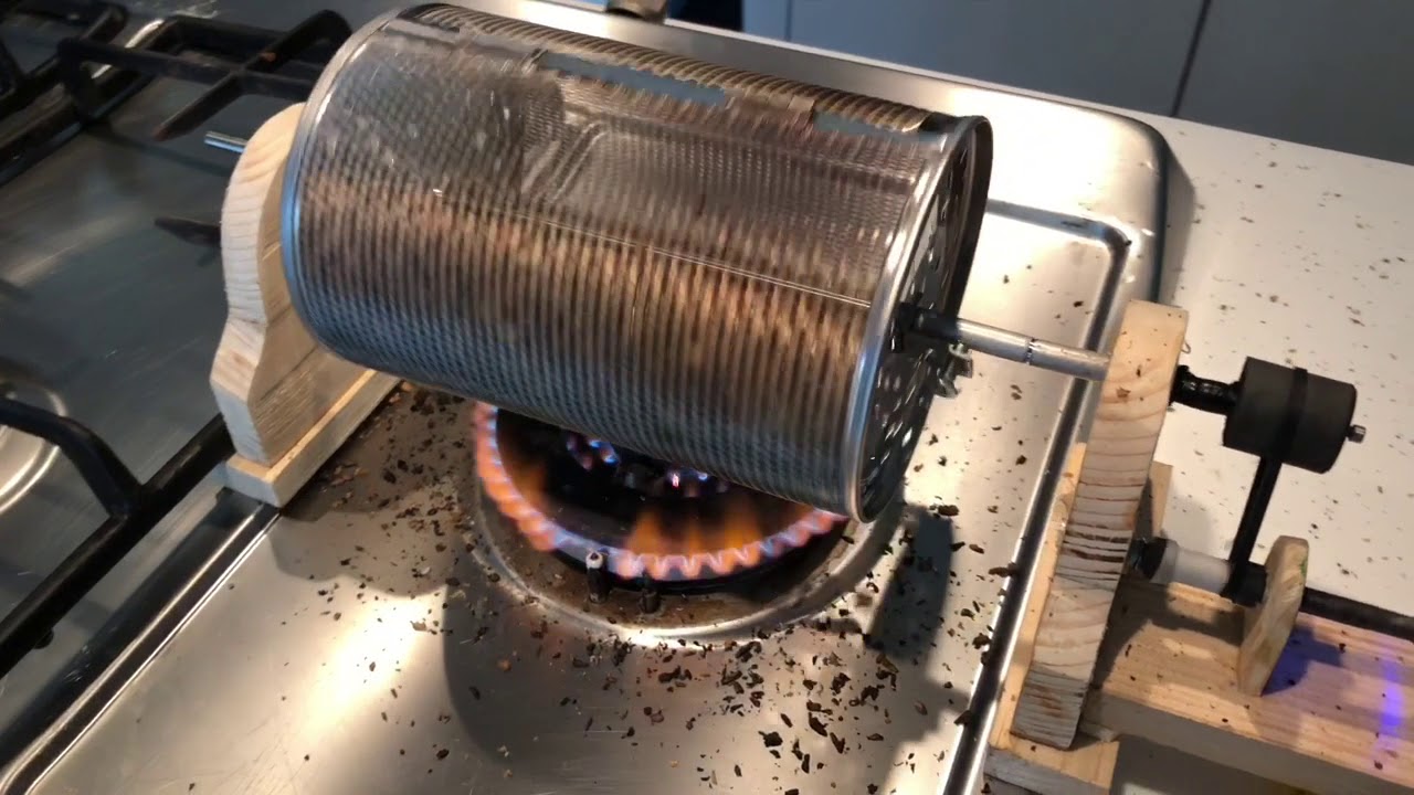 Membuat Roaster Dan Percobaan Roasting