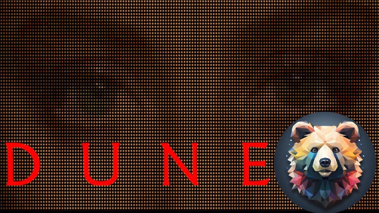DUNE (1992) Intro in BEAR-O-VISION™ (MS-DOS) (4K)