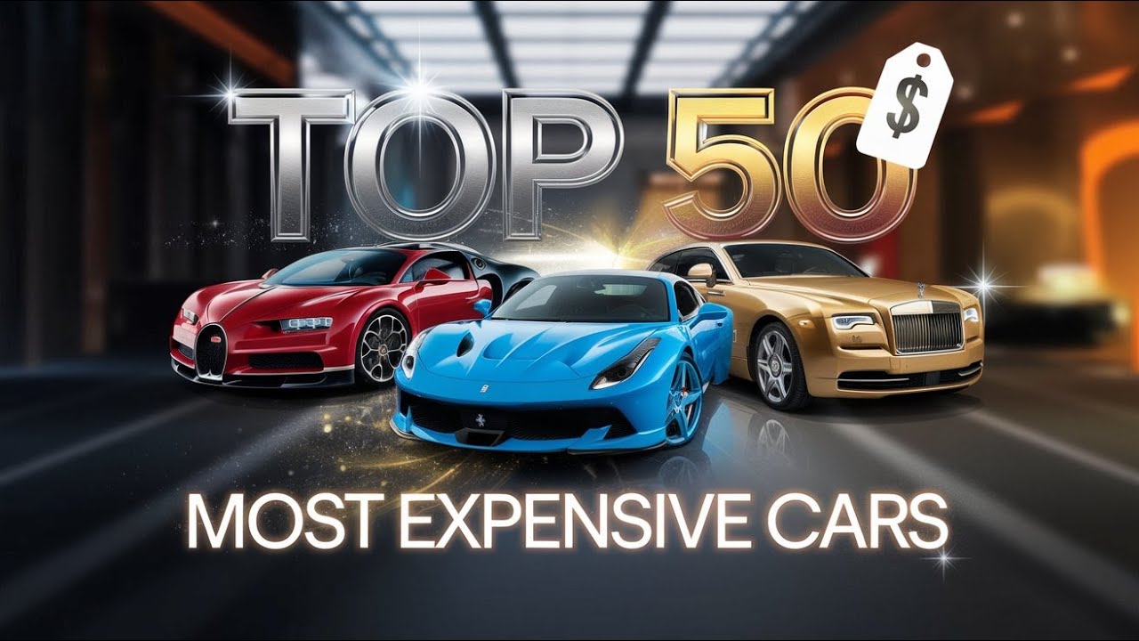 Top 50 Most Expensive Cars in the World &ndash; #1 Will Shock You!