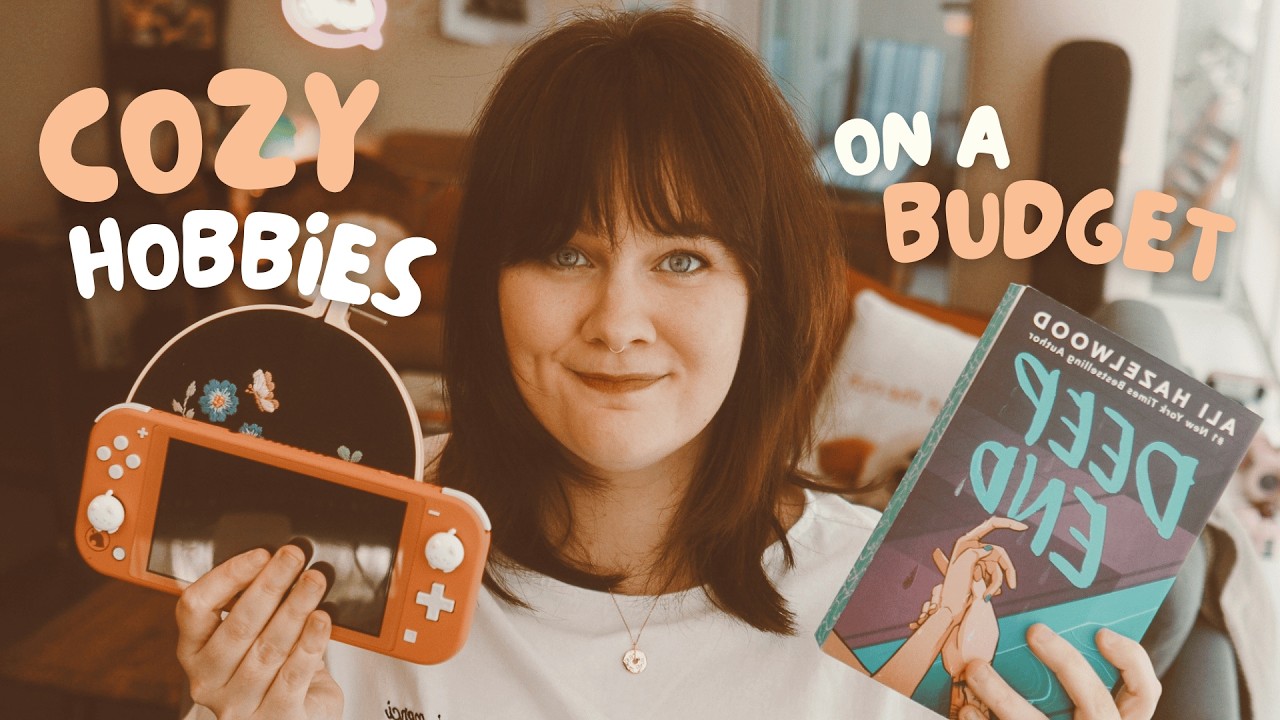 cozy hobbies on a budget ✨gaming, reading, and more!