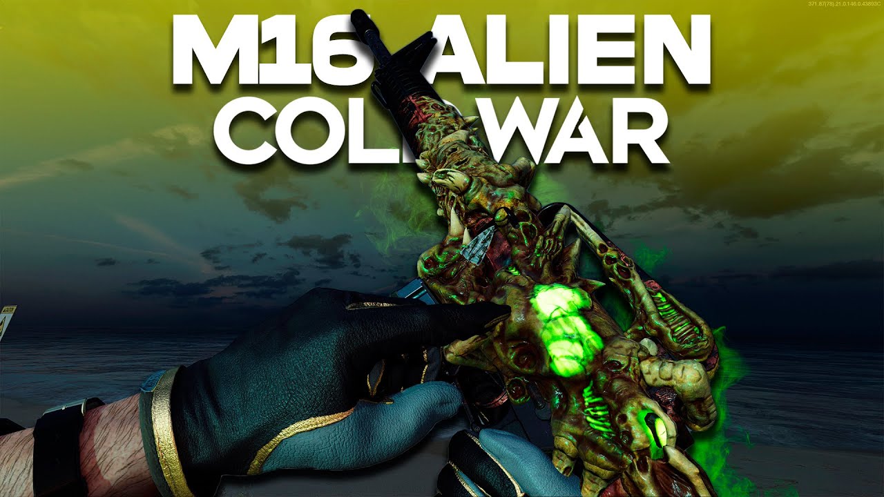 Minha M16 foi virou um ALIEN e ela é ABSURDA! - CoD Cold War