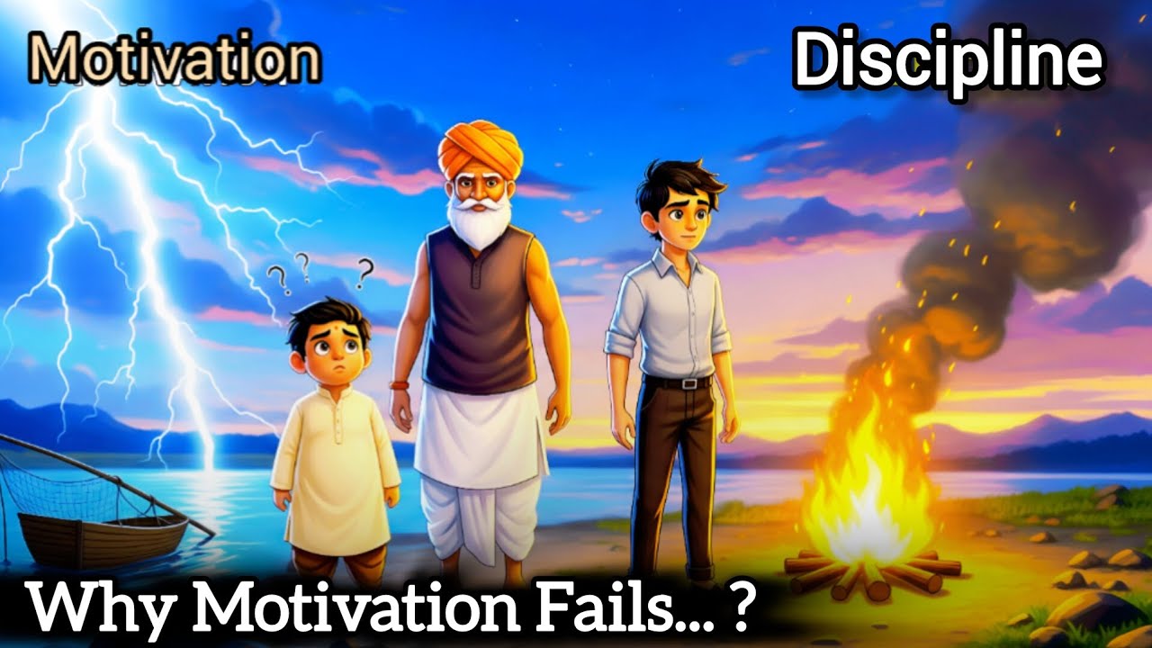 🔥 मोटिवेशन या अनुशासन | कौन सच में ज़िंदगी बदलता है? | Motivational Story