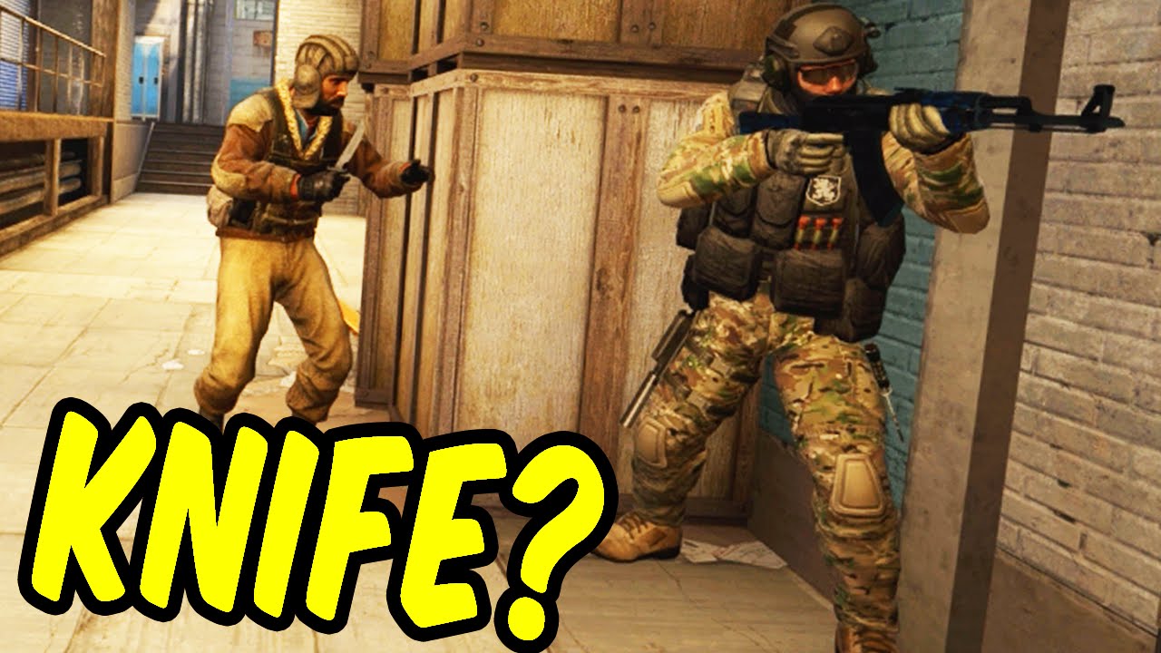 KNIFE KNIFE KNIFE - CSGO Funny Moments