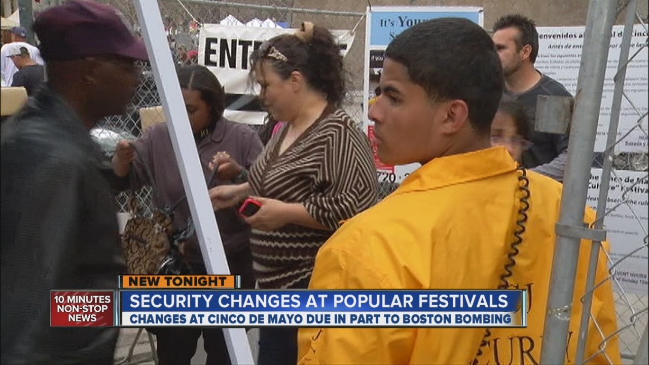 New security changes at popular festivals