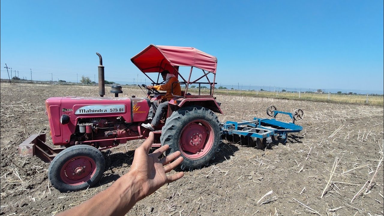 Aaj khet par harrow chala diya 🚜🌾