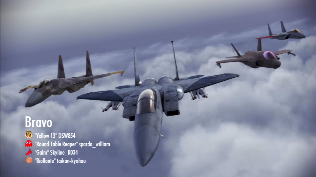 Ace Combat: Infinity TDM Cipher vs. Cipher on Avalon (with ZERO soundtrack)