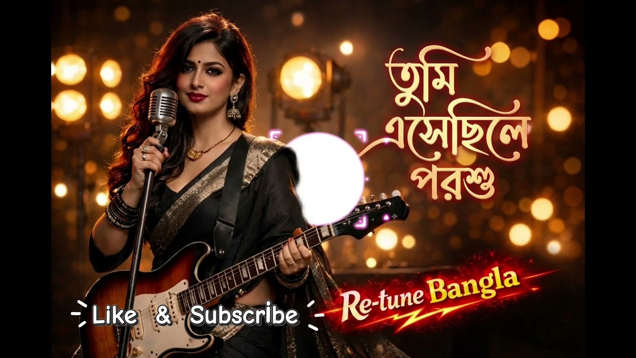 Tumi Eshechile Porshu | তুমি এসেছিলে পরশু | Rock Female Cover | Re-tune Bangla