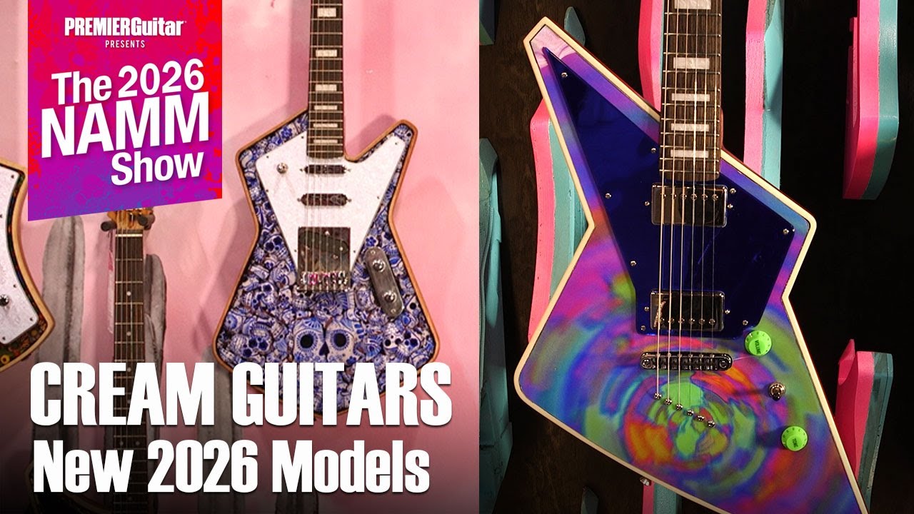 Cream Guitars I NAMM 2026