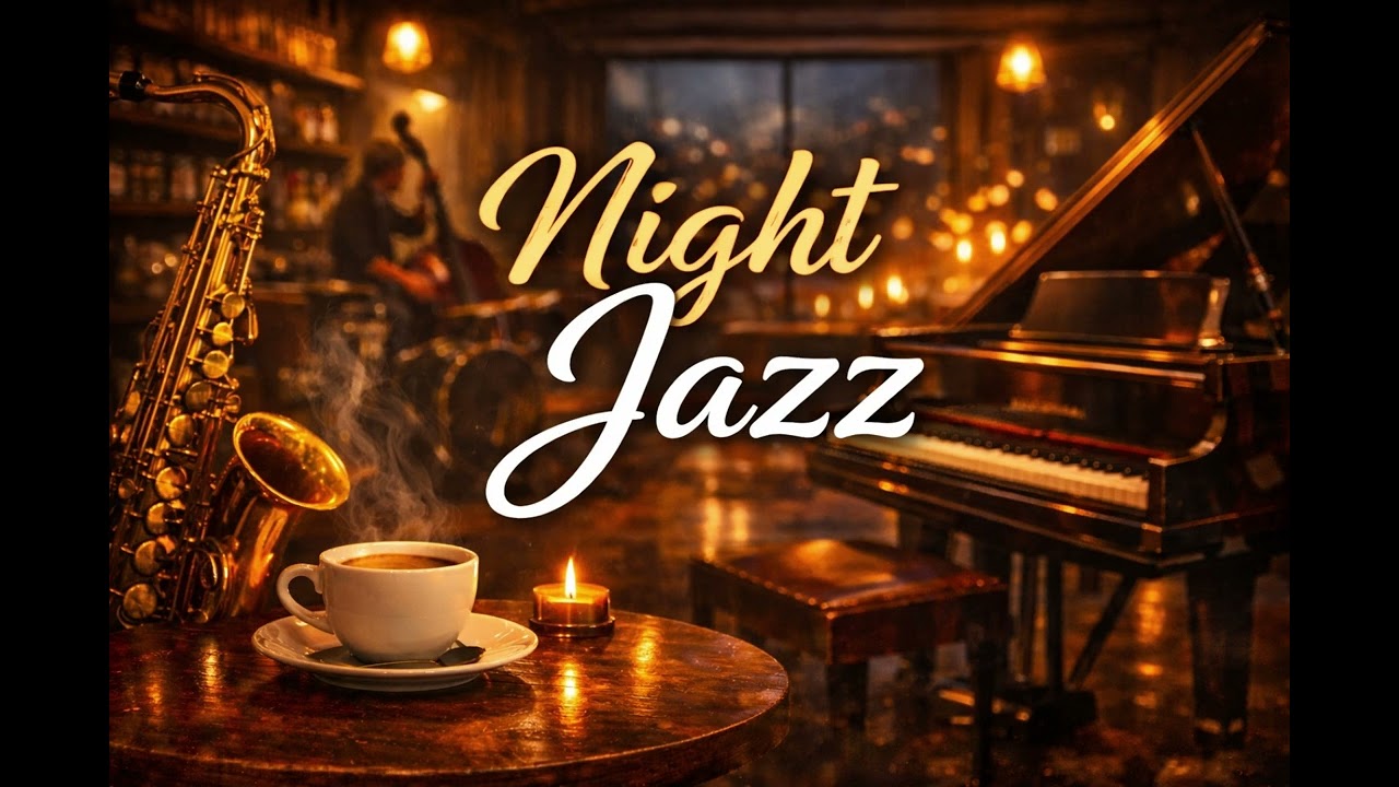Night Jazz – Smooth Jazz Music for Relaxing After a Long Day 🌙