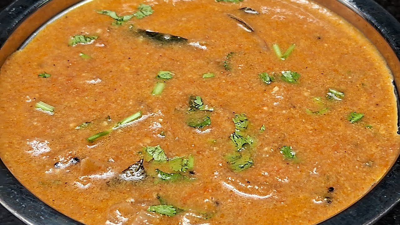 இட்லி வேகும் நேரத்தில் சுவையான தக்காளி குருமா /Thakkali Kuruma in Tamil/Idli Kuruma Recipe in Tamil 
