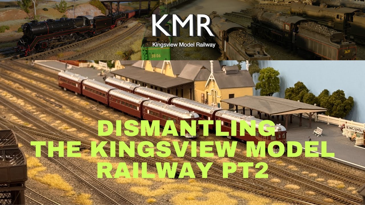 Dismantling the Kingsview Model Railway PT2