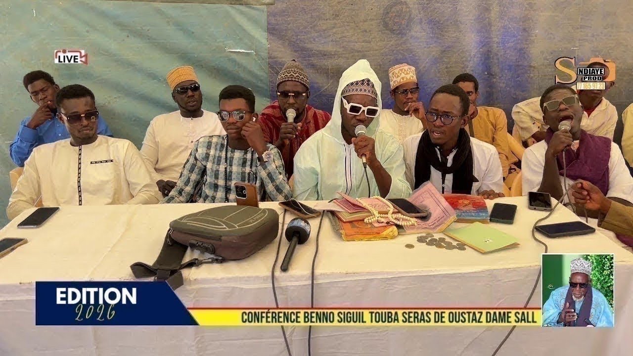 Live streaming of Sidy Ndiaye tv sope oustaz dame sall