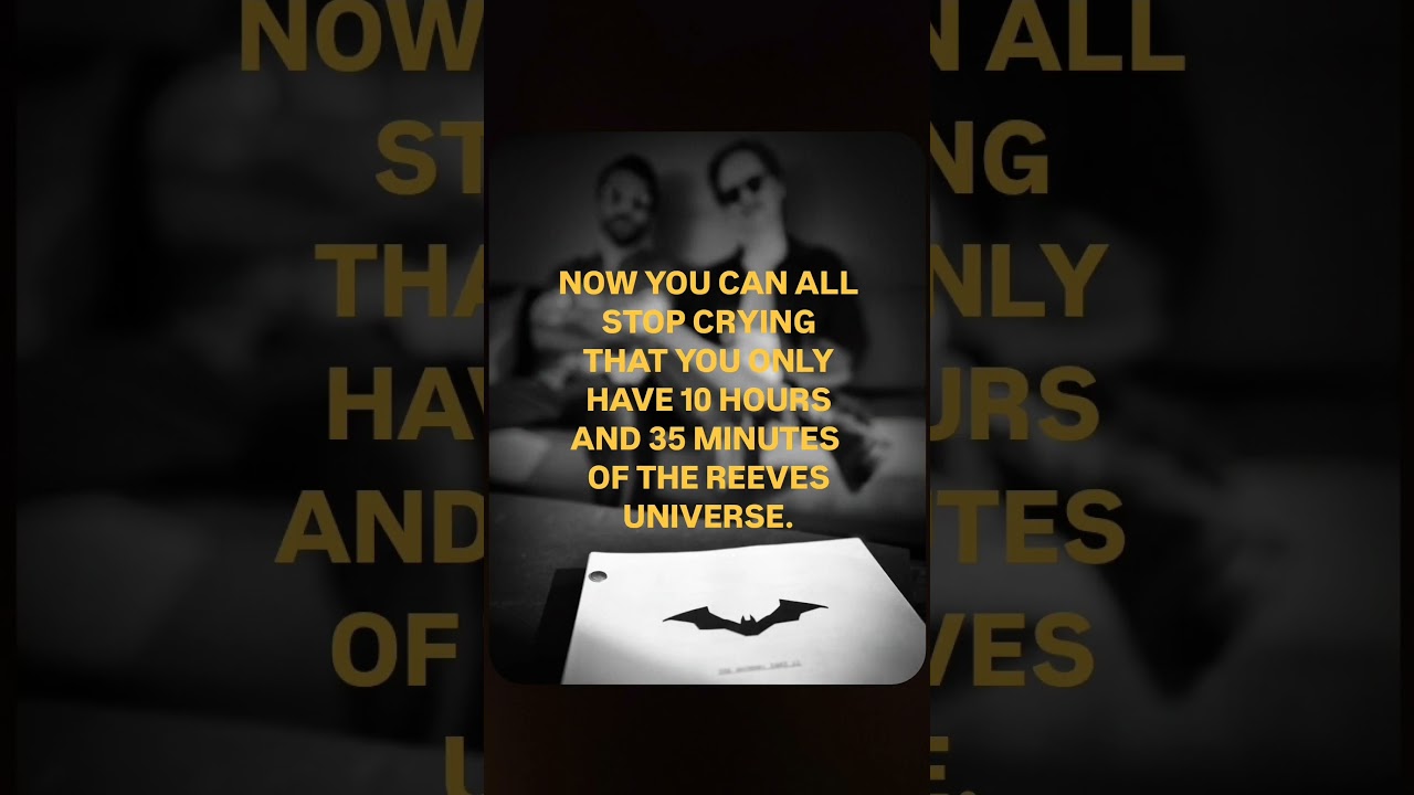 Matt Reeves completed his script for #TheBatmanPart2