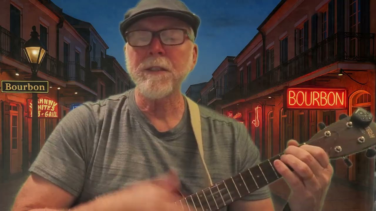 GO TO THE MARDI GRAS, D, Ukulele Cover
